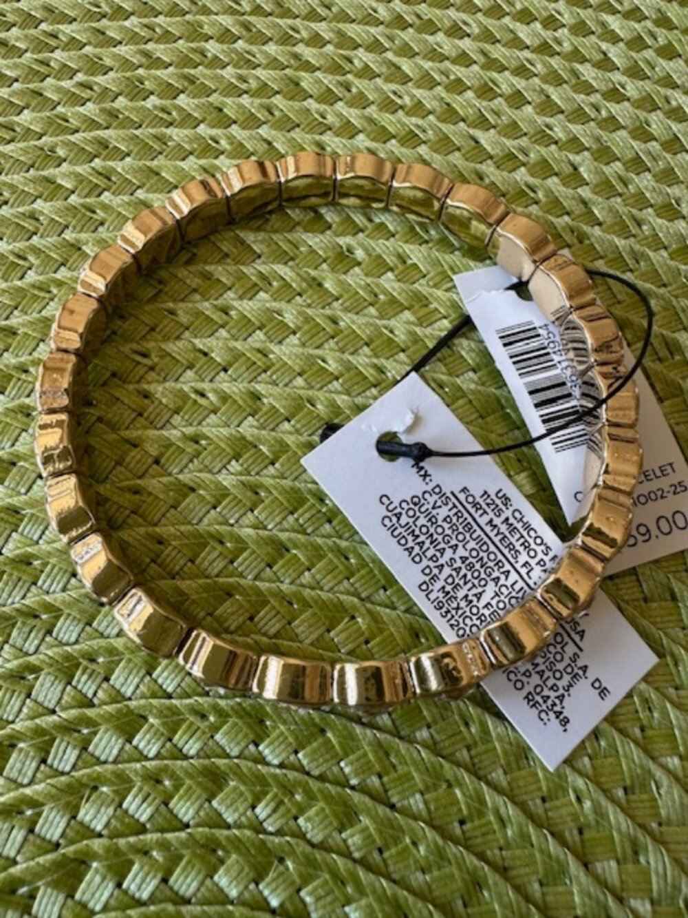 Chico's Crystal Stretch Bracelet - New - Picture 4 of 5